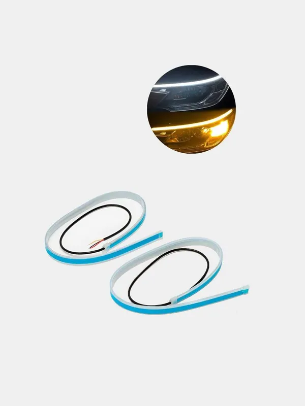 Avto led tasma 1 juft barcha mashinalar uchun | Dostavka bepul — фото 3