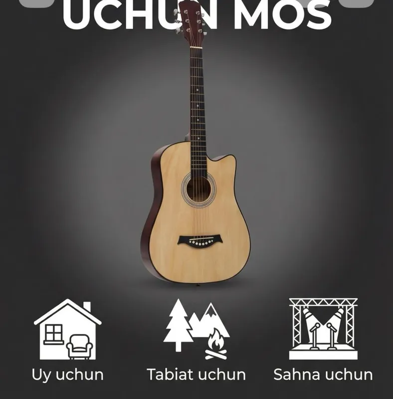 Akustik gitara 38 razmer