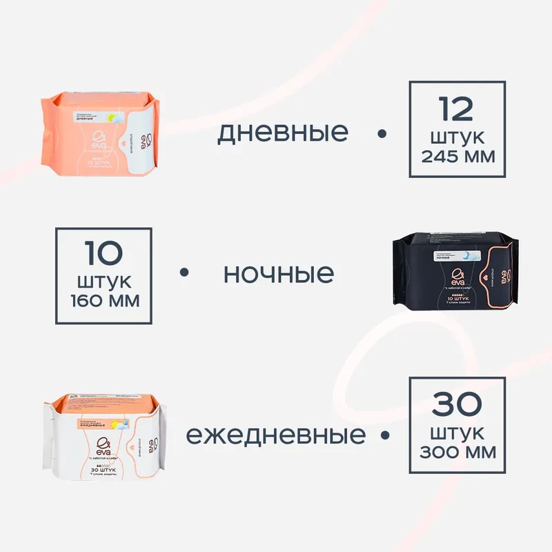Гигиенические женские прокладки 9 Гигиенические женские прокладки 9