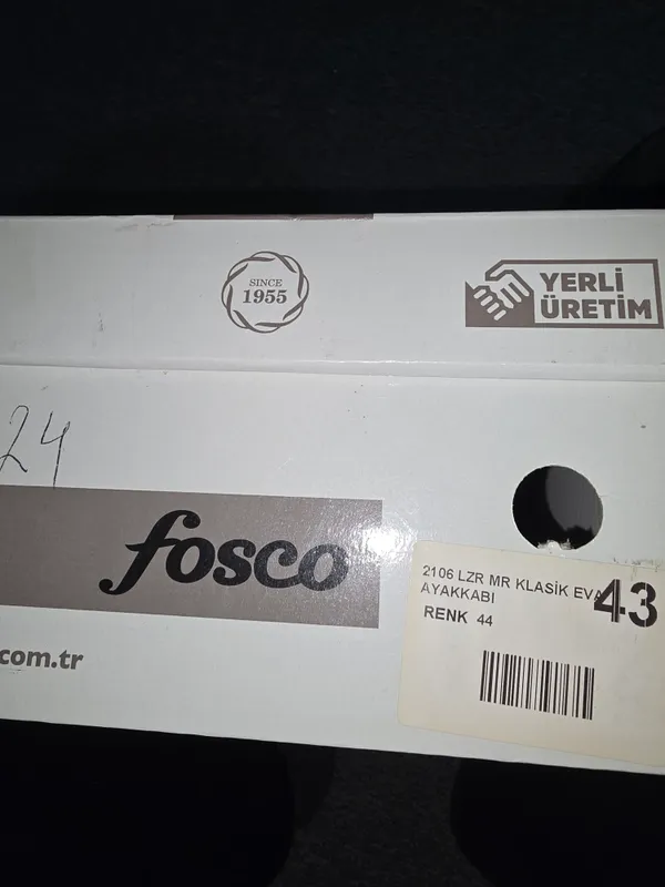 Fosco Турецский классик кўринишдаги мужской туфли — фото 1