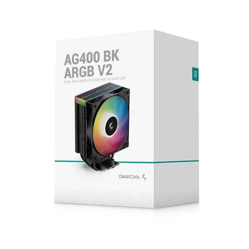 CPU cooler Deepcool AG400 BK ARGB V2 — фото 1