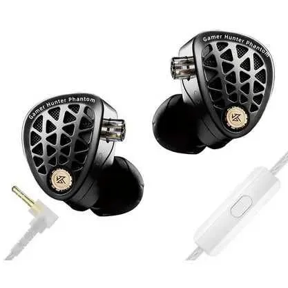 Наушники KZ Phantom Gaming IEMs, 3,5 mm with mic/USB-C — фото 4