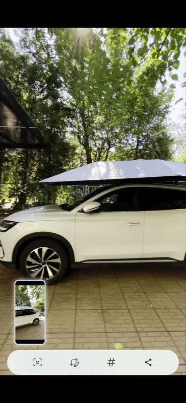Автоматический зонт для автомобиля 8