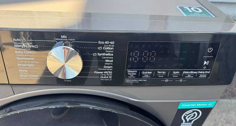 Стиральная машина Hisense 7 кг WF3S7021BTUA Inverter Steam — фото 3
