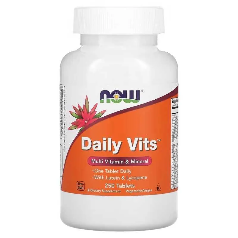 NOW Foods NOW Daily Vits Multi Vitamin & Mineral мультивитамины микроэ — фото 4