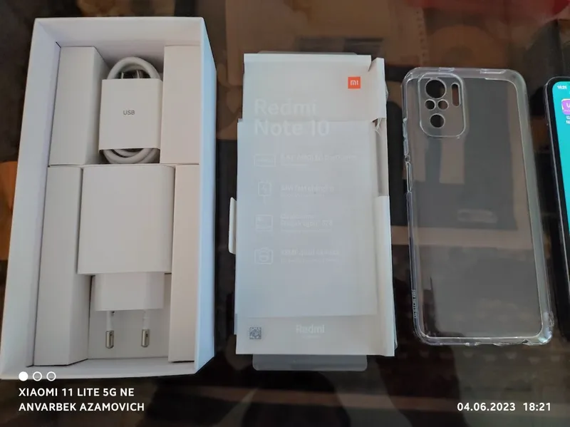 Redmi Note 10 4/128 GB — фото 1