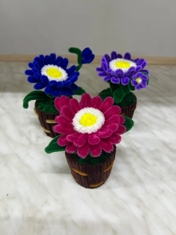 Цветы из синельной проволки Цветы из синельной проволки