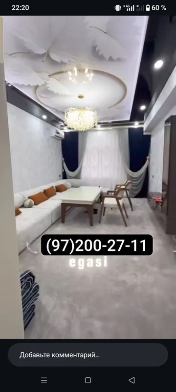 450$ Аренда 2-комнатная.В городе Бухары, в центре Горгаза 1