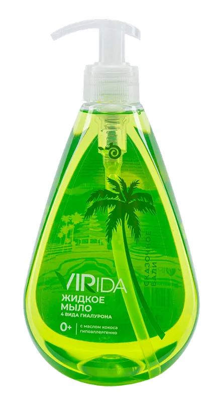 VIRida 0+ suyuq qo'l sovuni 500ml 1 VIRida 0+ suyuq qo'l sovuni 500ml 1