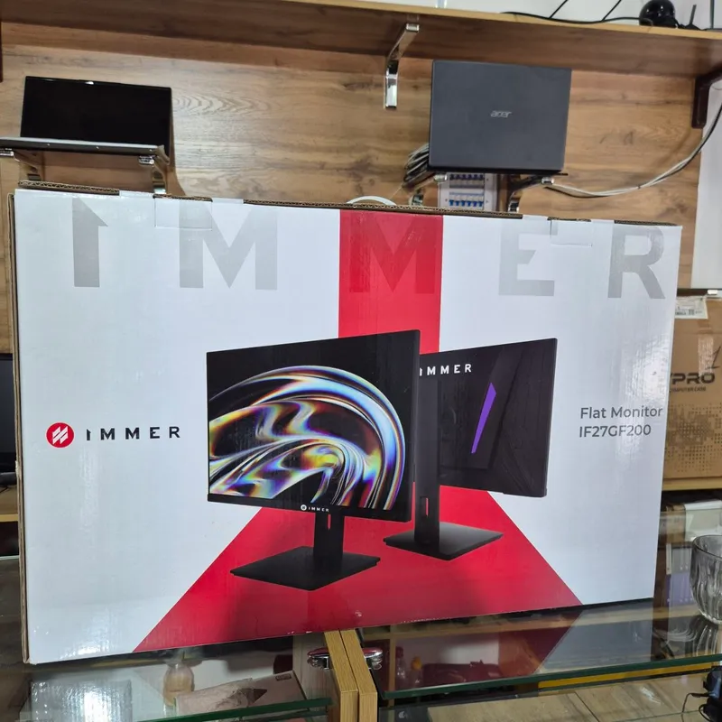 Monitor IMMER 27" FHD IPS 200HZ (RGB, stendli)