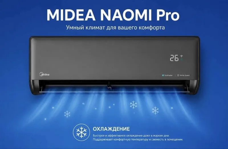 Midea Naomi Pro Инверторный Кондиционер 12KW 2