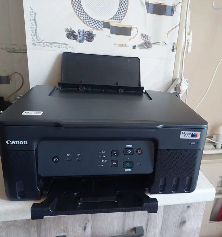 Принтер Canon G3430, также есть сканер, 4-х цветный 2