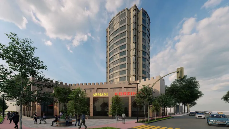 Продаётся 1-комнатная квартира 45 м² в новом ЖК Rizo Qal'asi, Наманган — фото 5