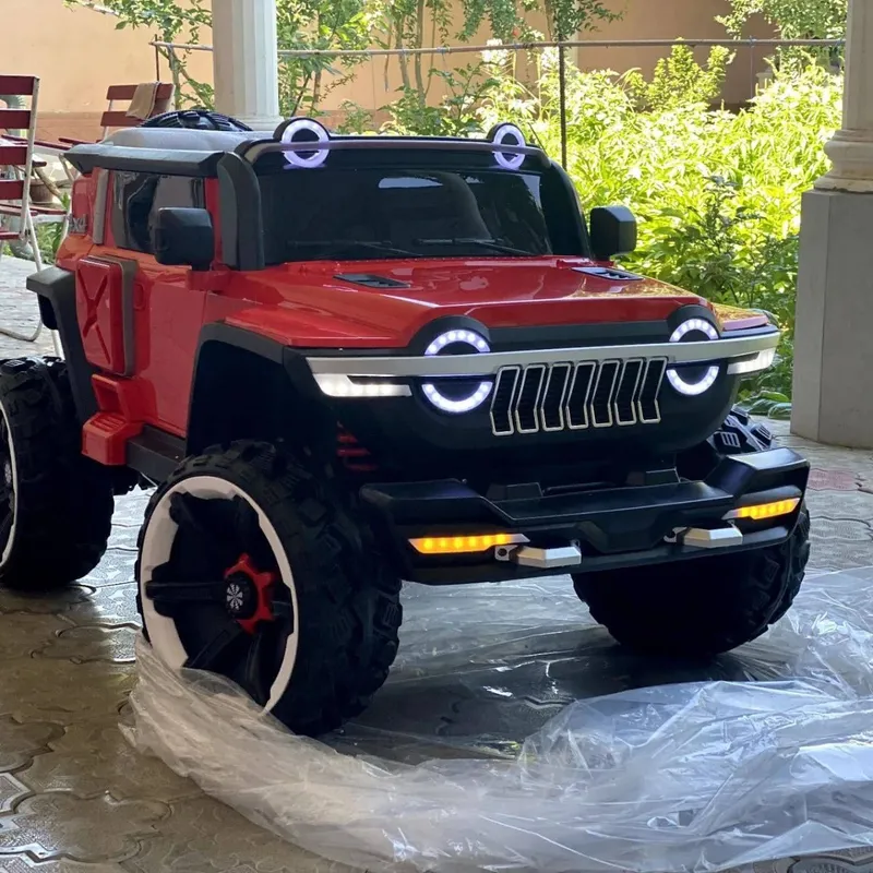 Очень большая детская машинка, мощный электромобиль 4x4 детская машина 1