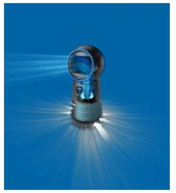 Очиститель воздуха Philips AMF220/15, черный металлик — фото 1
