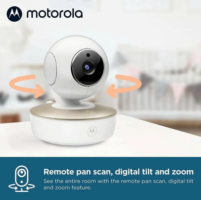 Видеоняня радионяня Motorola VM50G-2 экран 5 дюйм с двумя камерами — фото 2