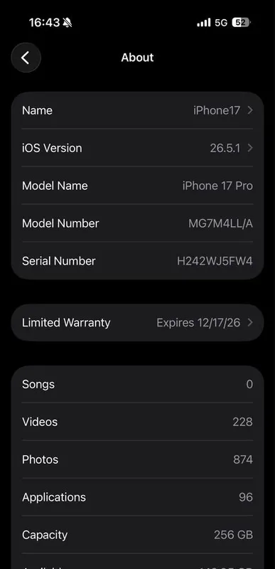 iPhone 17 Pro 256 ГБ 4 iPhone 17 Pro 256 ГБ 4