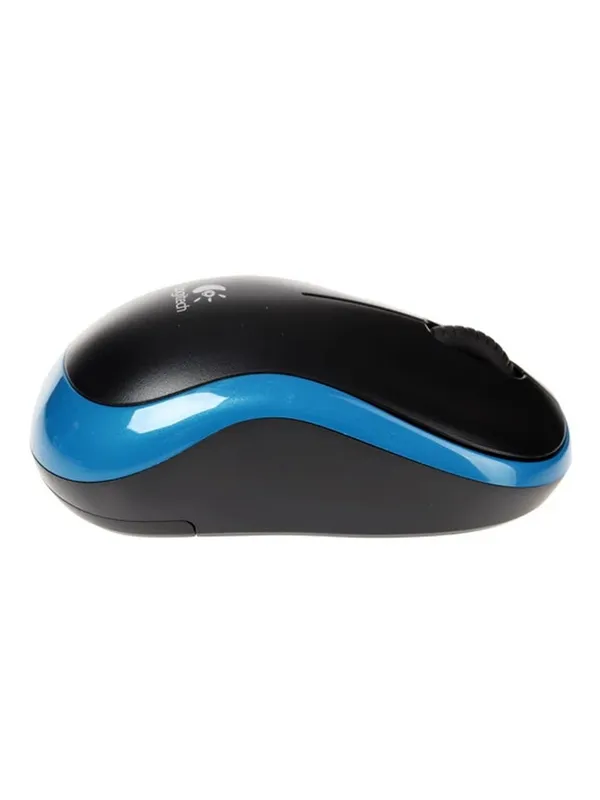 Мышь Logitech M185, беспроводная, оптическая, 1000 dpi, голубой — фото 4