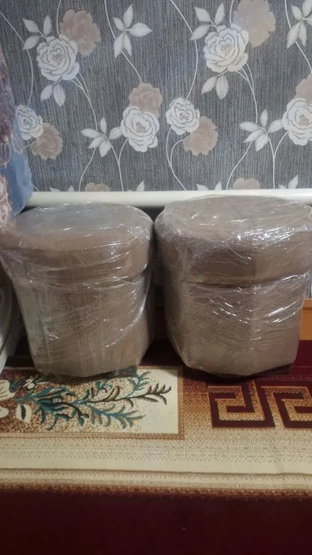 Olti burchakli mebel pufi 3 Olti burchakli mebel pufi 3
