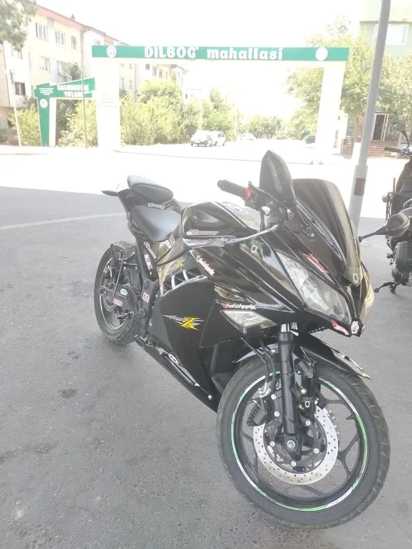 Sportbike kavasaki Elektro
