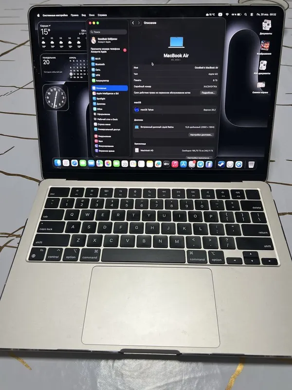 Macbook Air M2 100% — фото 2