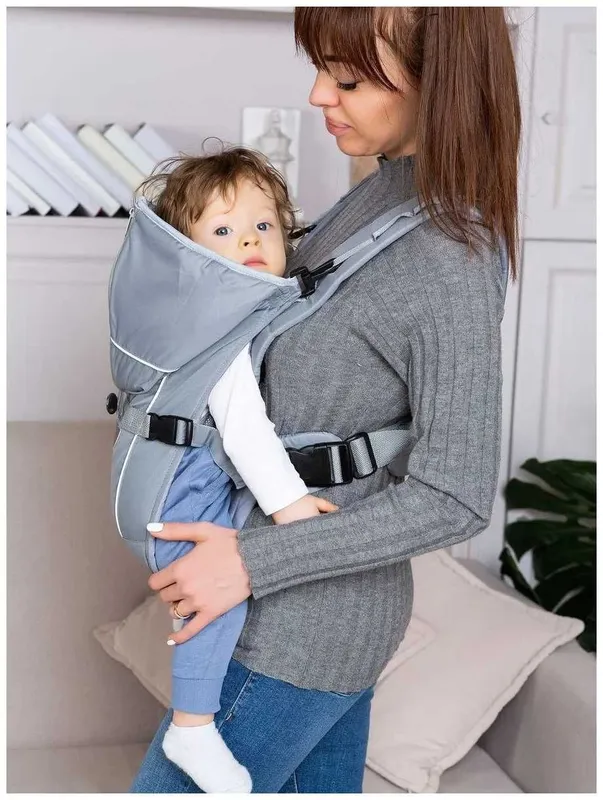 Рюкзак-кенгуру Чудо-чадо Универсальный анатомический BabyActive — фото 5