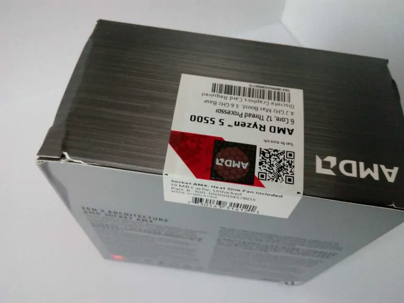Комплект материнская плата+ процессор AMD Ryzen 5 5500 — фото 4