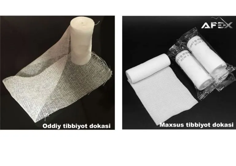 Tayyor liniyalar, Yengil sanoat, To'quv uskunalari Tibbiyot dokasi ish 2