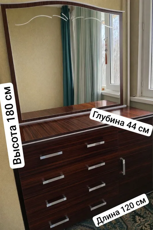 Спальный гарнитур из 3-х предметов. Производство Ташкент. Время эксплу