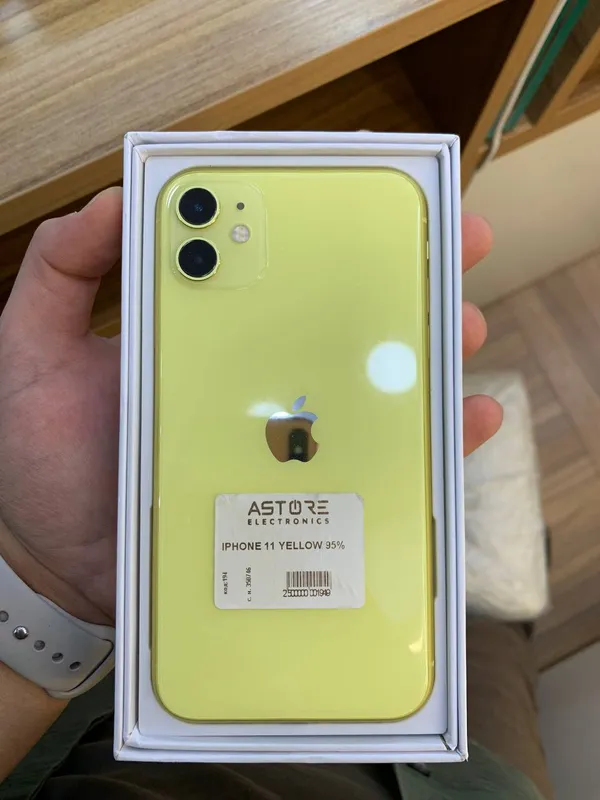 IPHONE 11 YELLOW 95%