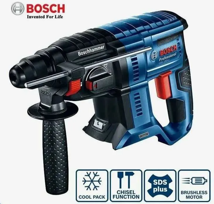 Перфоратор Bosch GBH 180-LI (без аккумулятора) — фото 2