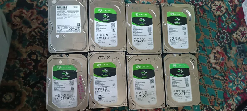 Hdd hardlar brak zapchas uchun 2 Hdd hardlar brak zapchas uchun 2