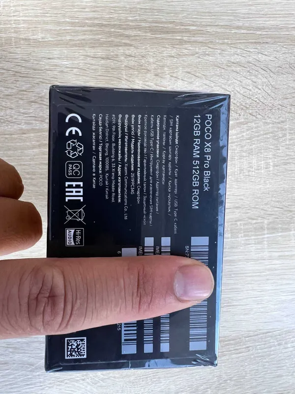 Poco x8 pro 12GB 512GB qora rang ochilmagan 2 Poco x8 pro 12GB 512GB qora rang ochilmagan 2