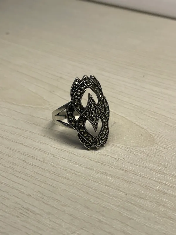 Серебряное кольцо 925 для женщин 6