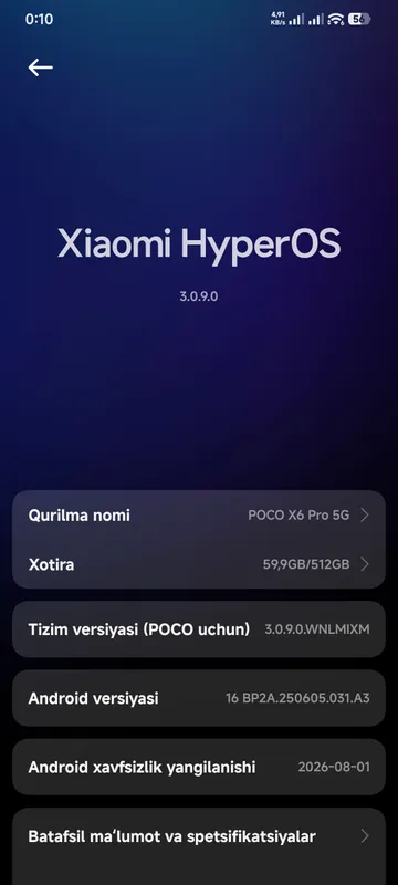 poco x6 pro 5g 12 512gb 4