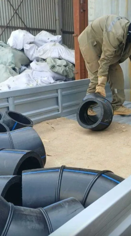 HDPE фиттинги обводы трубы / HDPE fittinglar otvodlar quvurlar — фото 2