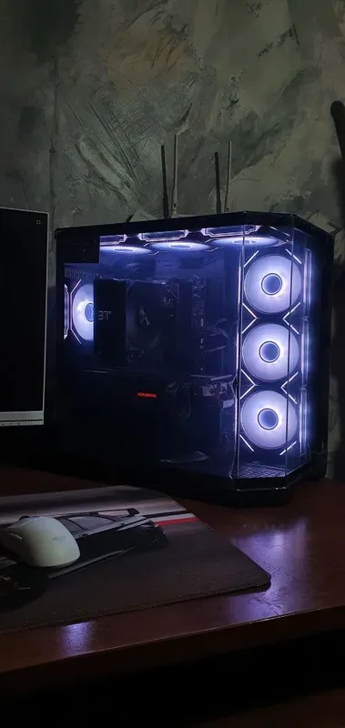 Игровой компютер ryzen 5 7600x/ 16gb ddr5/ 512gb/ rtx2080/ 800w — фото 1