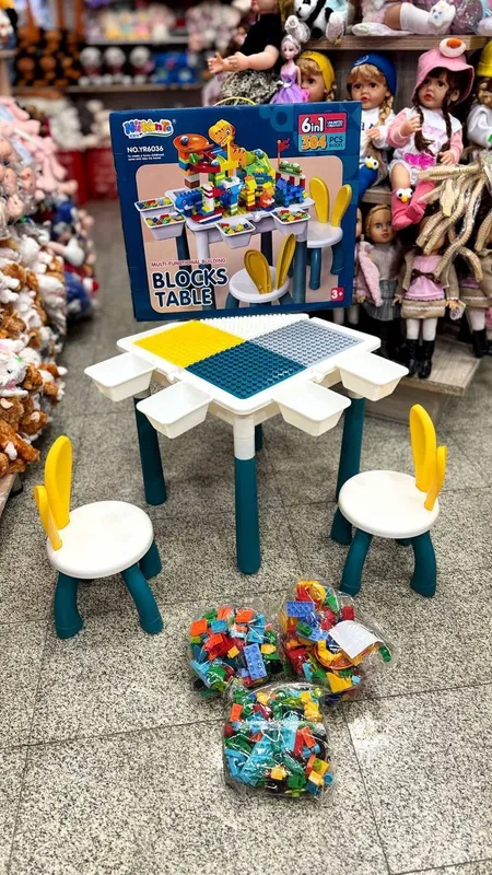 Новый набор Lego: стол и стул 6 в 1 3 Новый набор Lego: стол и стул 6 в 1 3
