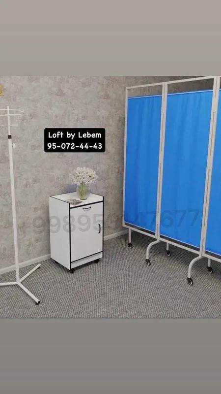 medtexnika shirma kushetka shifokorlarga mebel