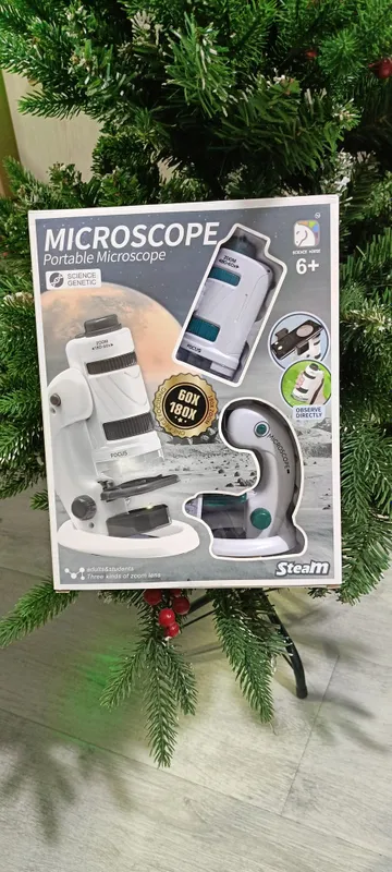 Портативный Микроскоп для детей.