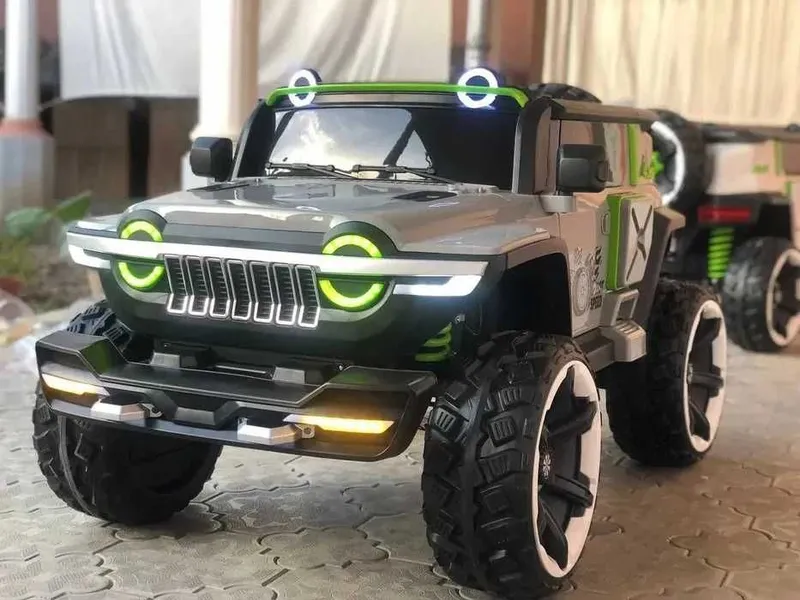 Pultli Bolalar mashinasi детская машина с пультом 4x4 электромобил — фото 3