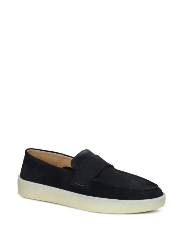 Qora zamsh loafer (BOSS)