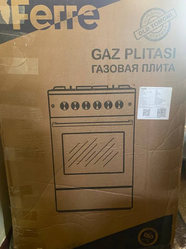 Yangi gaz plita sotiladi Brend: Ferre O‘lchami: 60×60 Umuman ishlatil — фото 1