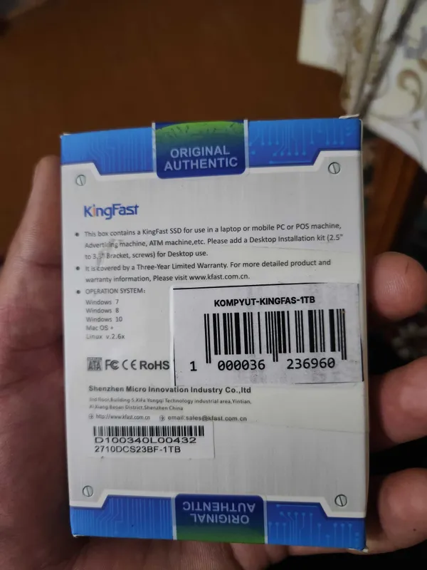 1tb vint ssd xotira 5