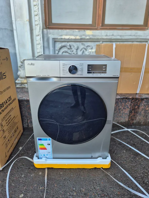 Стиральная машина RULLS 8 кг Inverter Steam 1
