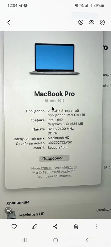 Macbook i9 sotiladi 5 Macbook i9 sotiladi 5