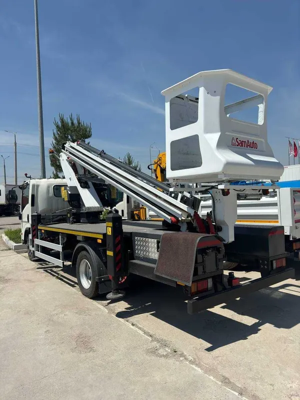 Телескопическая вышка – 18 и 22 м ISUZU NPR75K 4