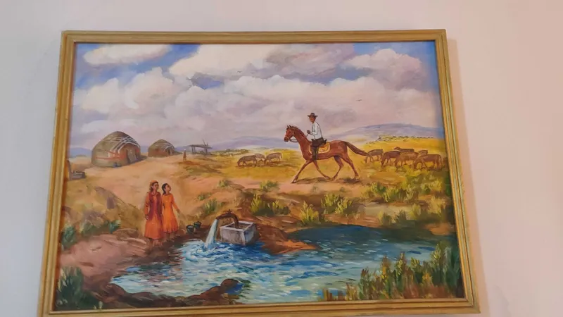 Картины природа холст, масло. Народный худ Серекеев Базарбай 1 Картины природа холст, масло. Народный худ Серекеев Базарбай 1