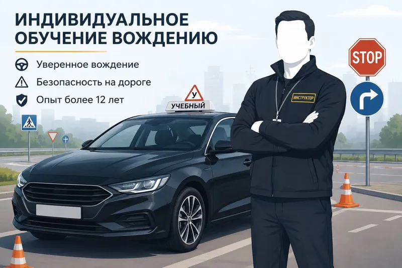 Индивидуальный инструктор по вождению