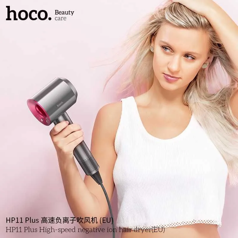 Hoco HP11 Plus Профессиональные Фен отрицательными ионами EN Dyson — фото 2